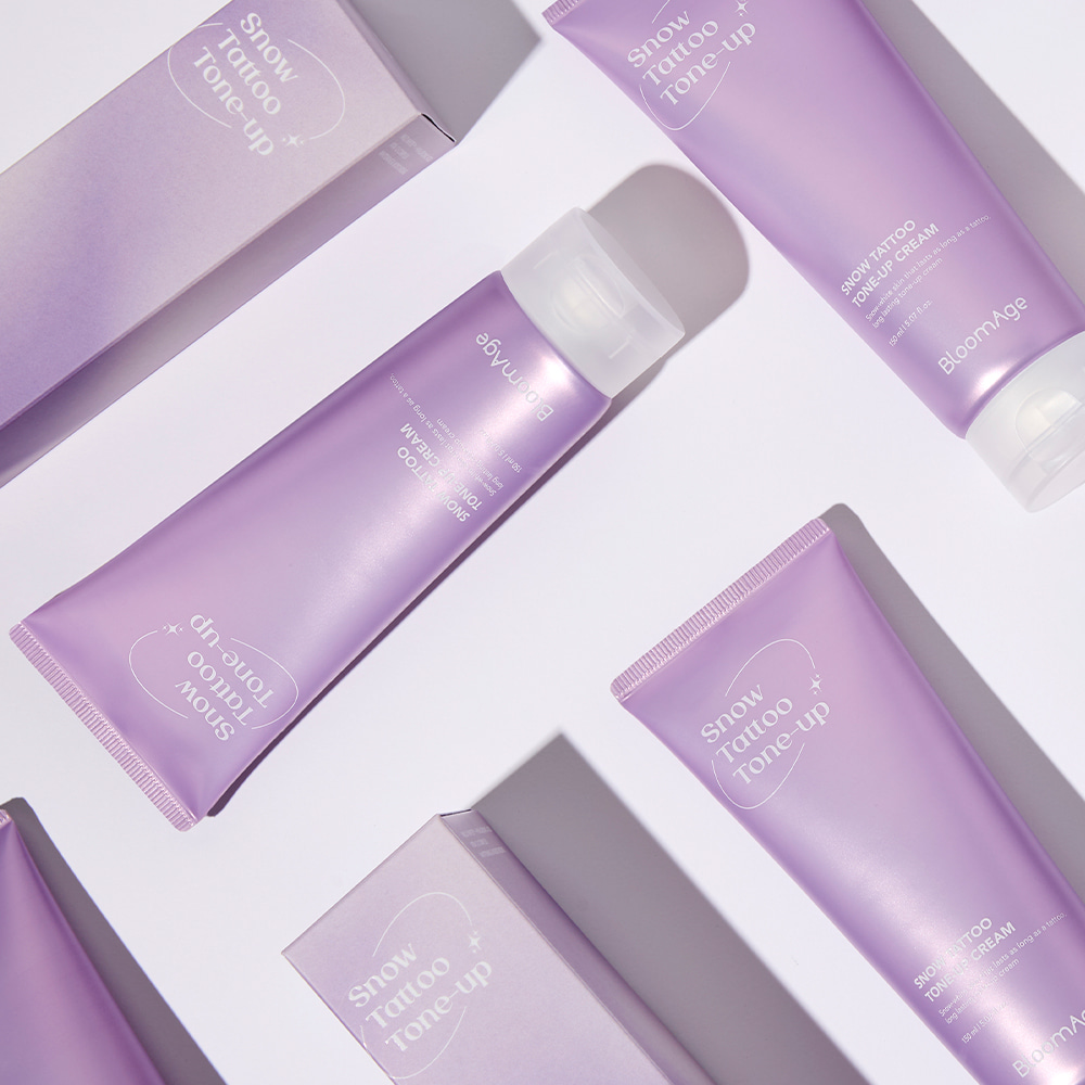 블룸에이지 스노우 타투 톤업크림 150ml - 상세 이미지 4