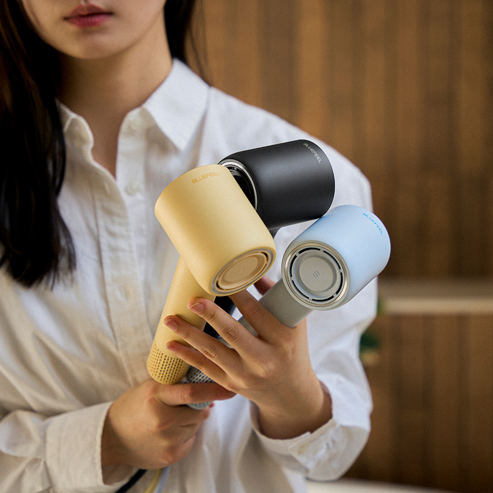 블루필 에어잇츠 초경량 BLDC 저소음 전문가용 아기 미용실 미니 여행용 헤어드라이기 대표 이미지