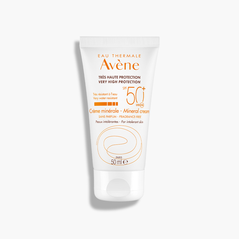 [아벤느] 선 미네랄 크림 50ml SPF50+ PA++++ (무기자차 톤업 선크림) - 상품 이미지