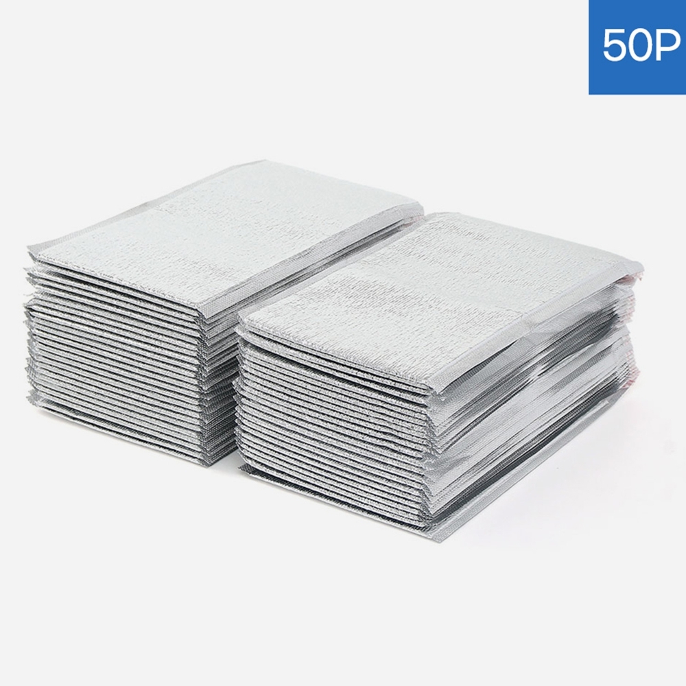 은박 보냉봉투 보냉팩 주머니 쿨링백 쿨러 파우치 50p세트
