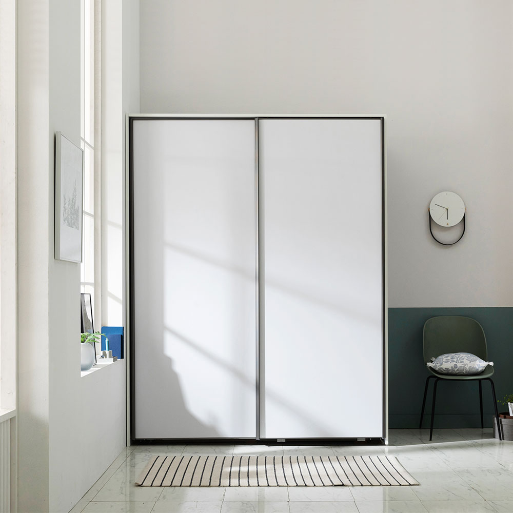 장인가구 로아그로시 2000 행거형 슬라이딩 옷장 - 상품 이미지