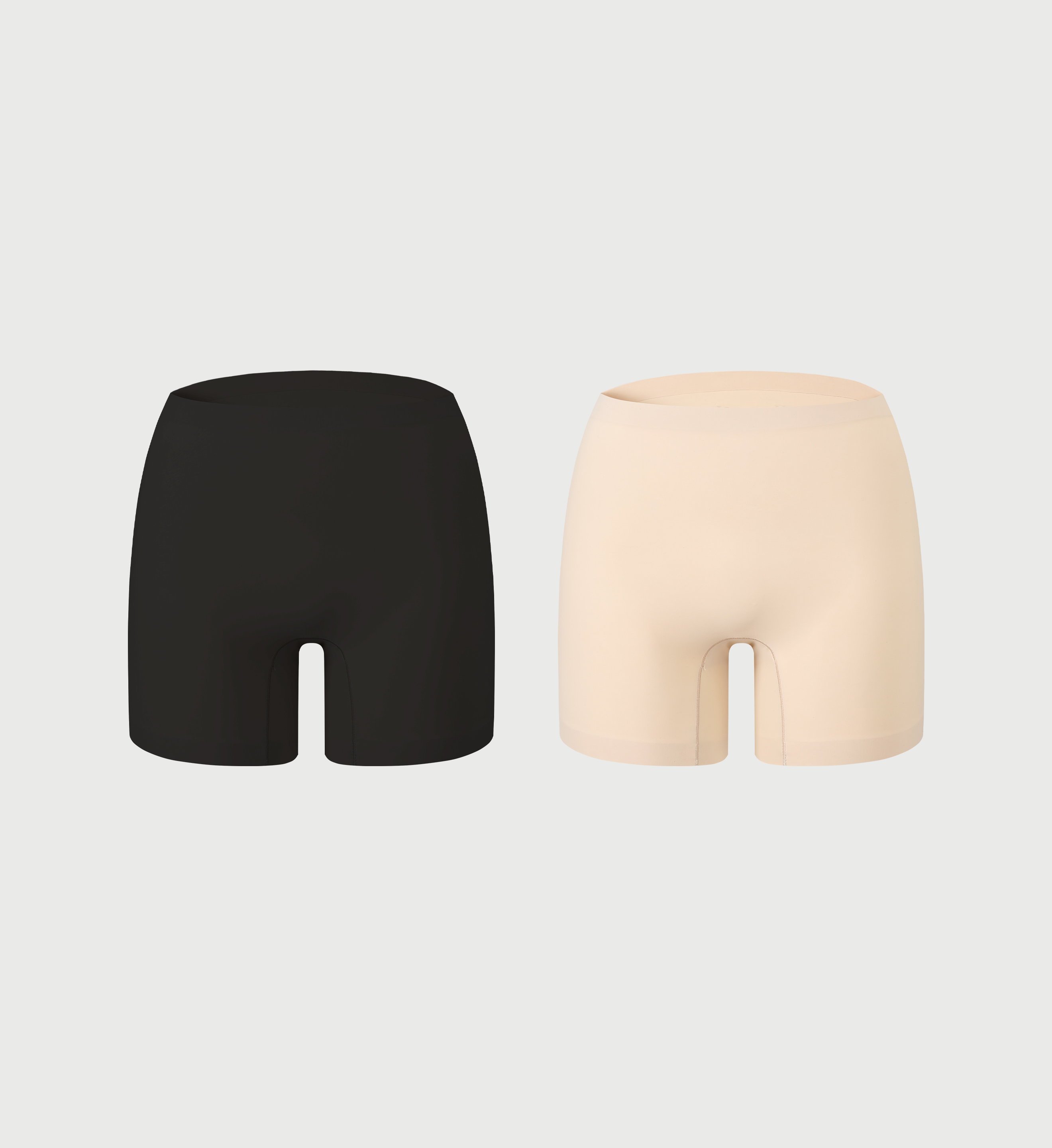 [해즈소울] 여성 드로즈 2부 2PACK 심리스 사각 통기성 팬티 속옷 - 상품 이미지