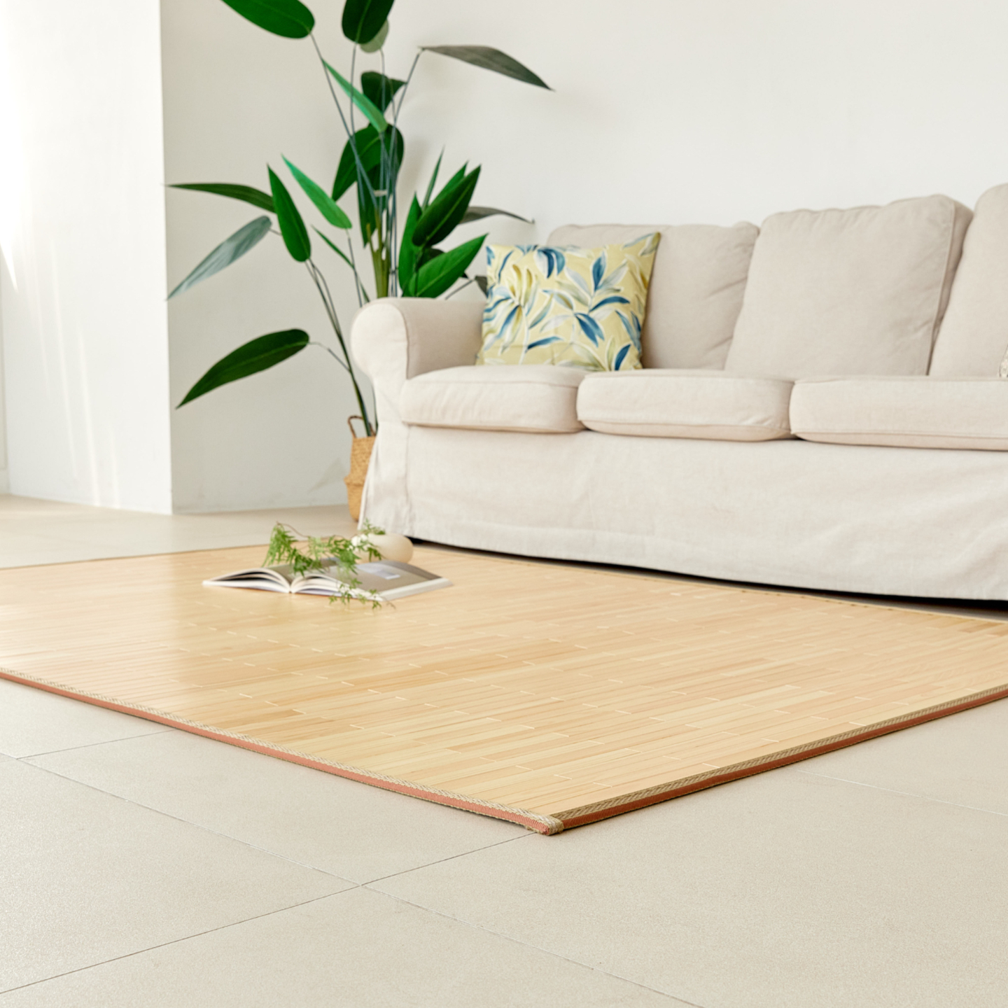 국산대자리 오크 자리 편백 나무자리 여름 대나무돗자리 편백나무자리, 270x210cm - 상세 이미지 2