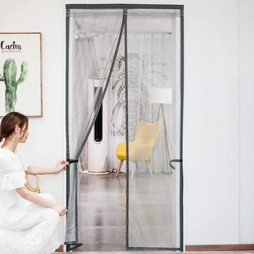 붙이는 현관모기장 미세촘촘 자석모기장 셀프 방문 방충망