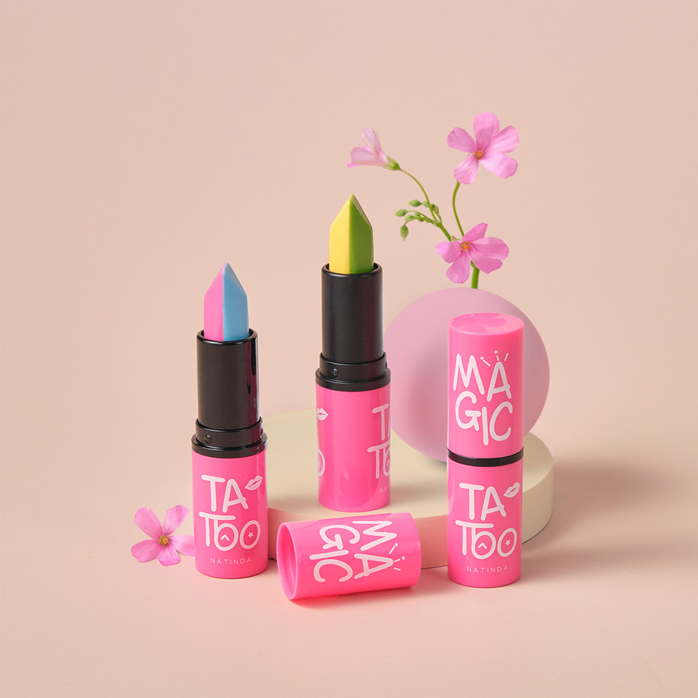 나틴다 잘 묻어나지않고 안지워지는 반전 매직 타투 립스틱 지워지지않는 립 선물 1+1 상세 이미지 4