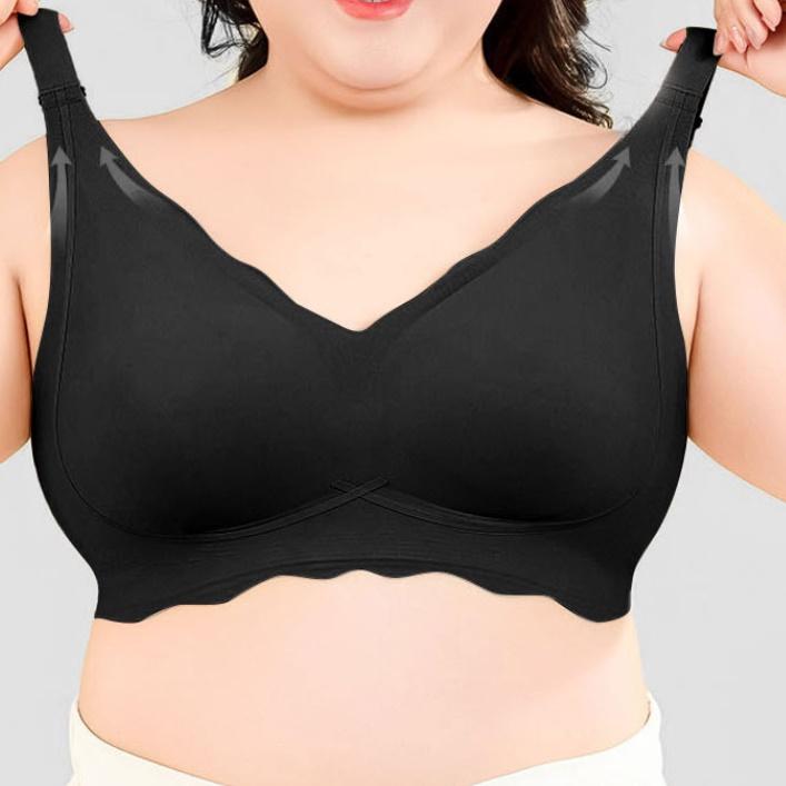노 와이어 빅사이즈브라 빅사이즈브래지어 가슴큰브라 컵 - 상품 이미지