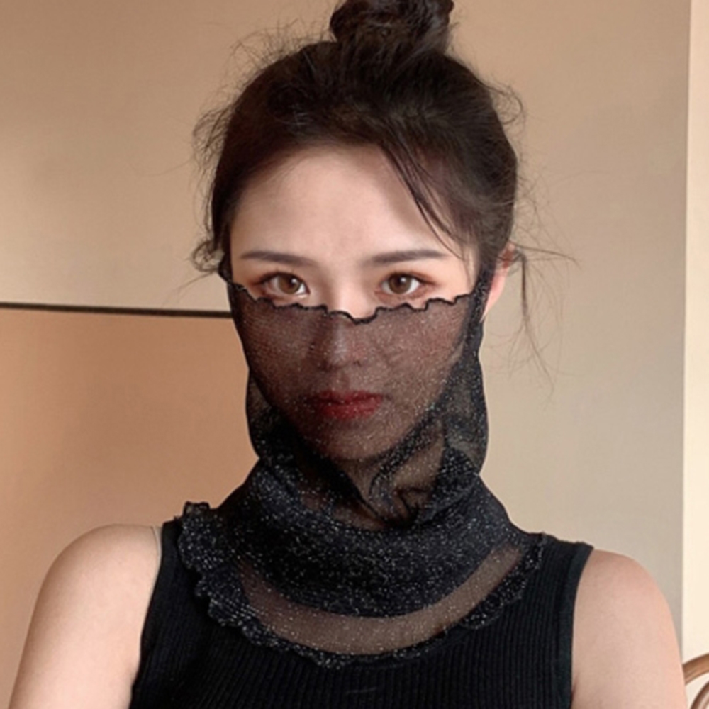 시스루 목 토시 쿨 스카프 여름 넥워머 자외선차단 이미지 7
