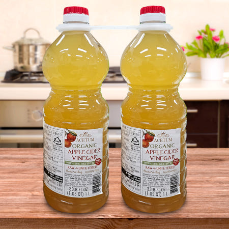유기농 사과식초 애사비 애플사이다비니거 1L 2개 코스트코 발효식초 ACETUM