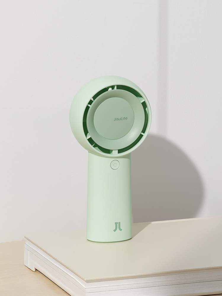 4000mAh 휴대용 무선 선풍기 미니 선풍기 손풍기 LIFE5 plus 민트 그린 - 상세 이미지 4