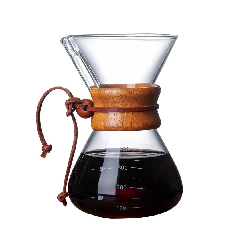 커피드립서버 내열 유리 포트 글라스 400ml 주전자 잉크 이미지 7