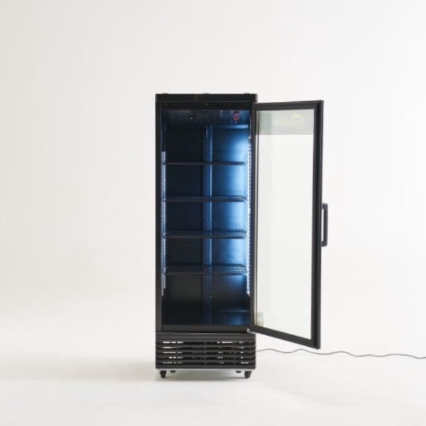 음료수 업소용냉장고 385L 소주 맥주 올블랙 음료 냉장쇼케이스