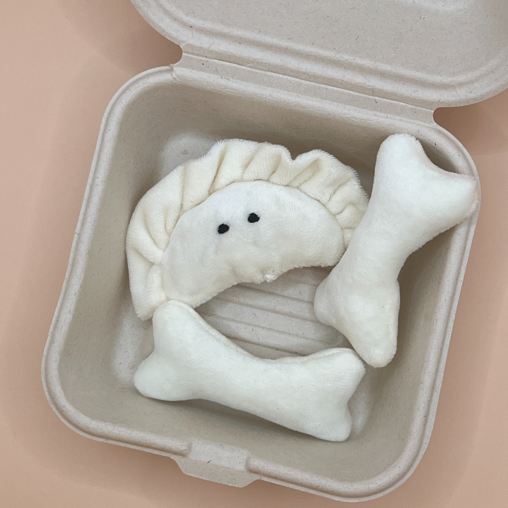 뚜담펫 아기 강아지 봉제인형 이갈이 장난감 삑삑이 아기 고양이 만득이 - 상세 이미지 3