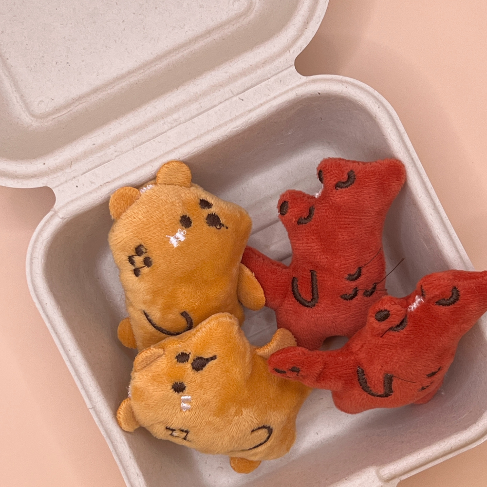 뚜담펫 아기 강아지 장난감 삑삑이 새끼 고양이 이갈이 만득이 인형 - 상세 이미지 5