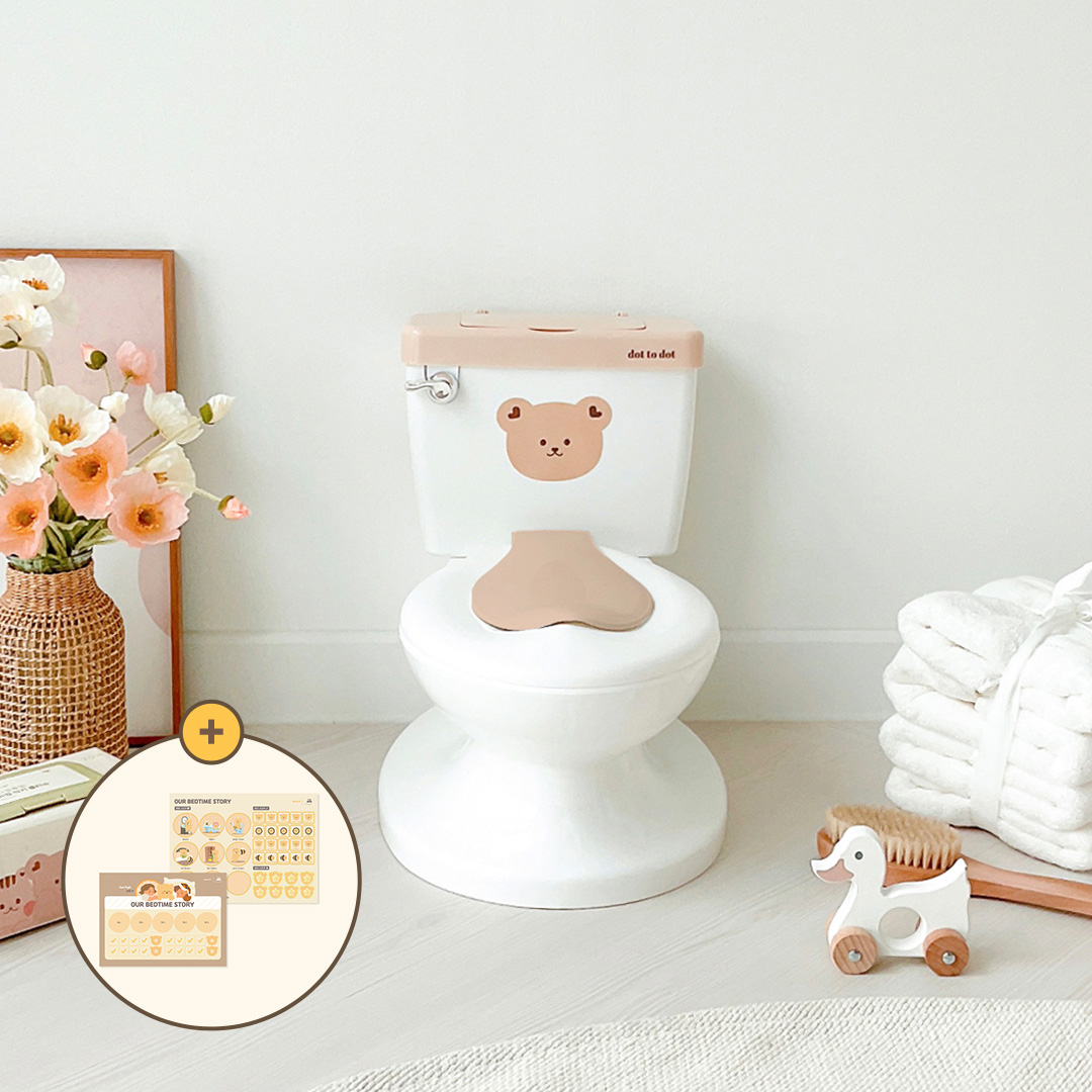 돗투돗 X 아가드 아이캔두잇 아기 배변훈련 돗꼼 아기변기 1입