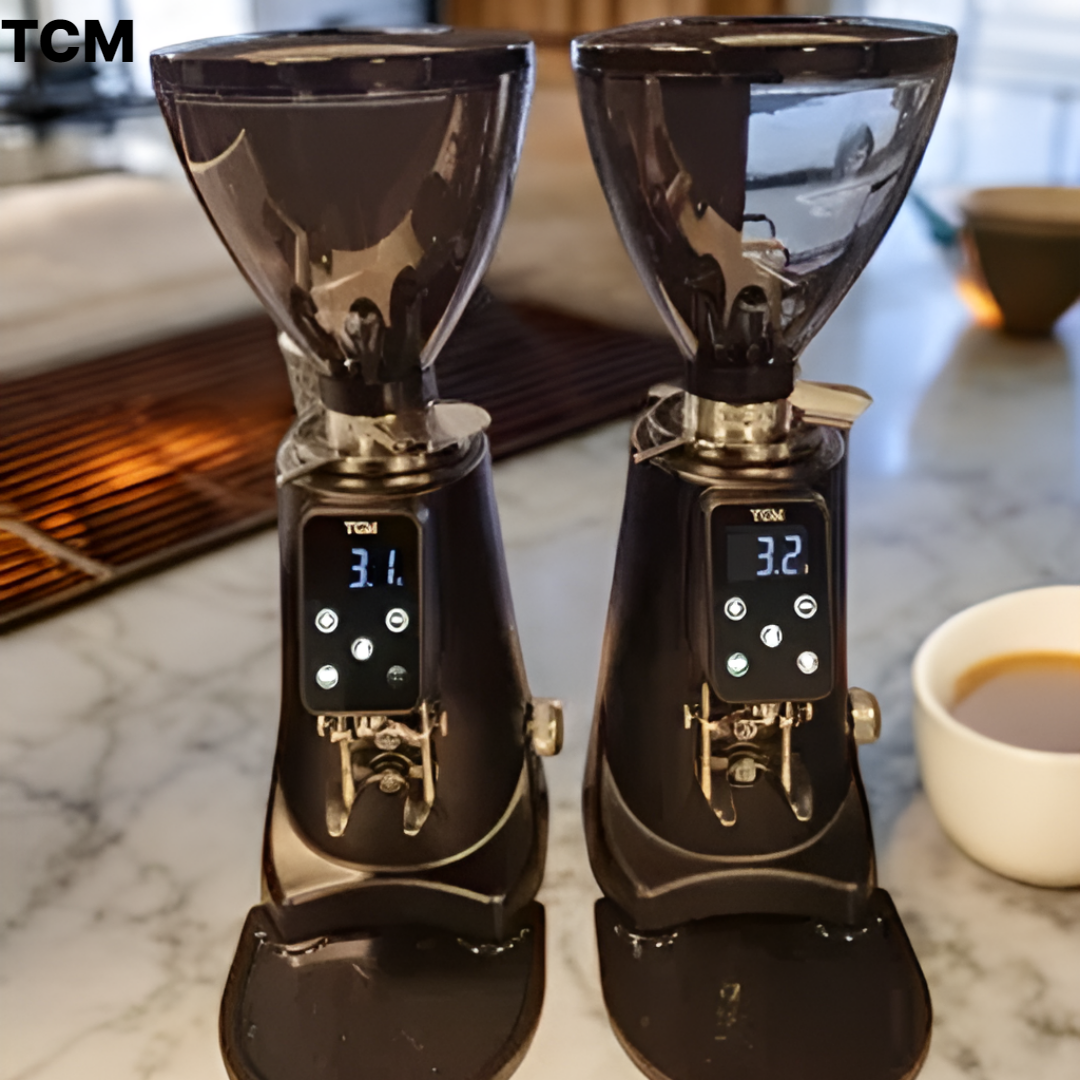 커피그라인더 전동커피그라인더 TCM 원두 에스프레소 글라인더 그라인드 전자동 카페 68MM - 상세 이미지 2