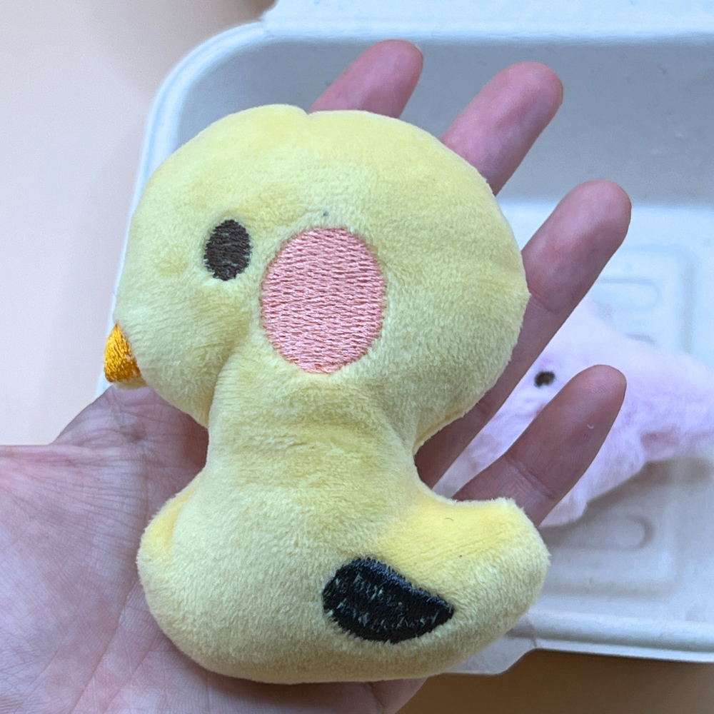 뚜담펫 새끼 강아지 이갈이 장난감 삑삑이 아기 고양이 만득이 봉제인형 - 상세 이미지 2