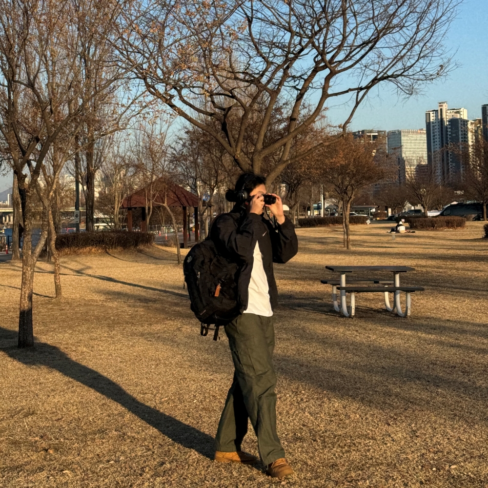 무지 남자 반팔티 세미 오버핏 수피마 기본 반팔 티셔츠 흰티 면티 - 상세 이미지 3