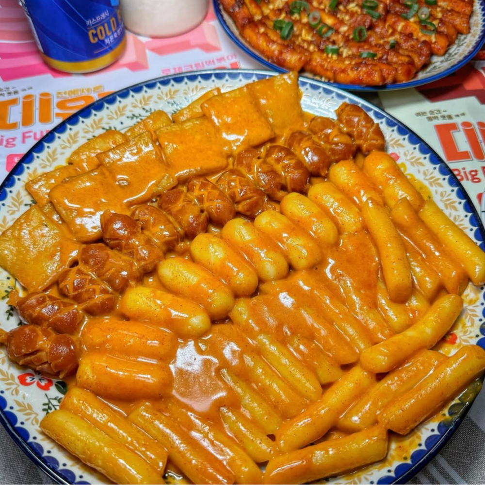 대유잼떡볶이 즉석 떡볶이 밀키트 로제, 510g, 1개 - 상품 이미지