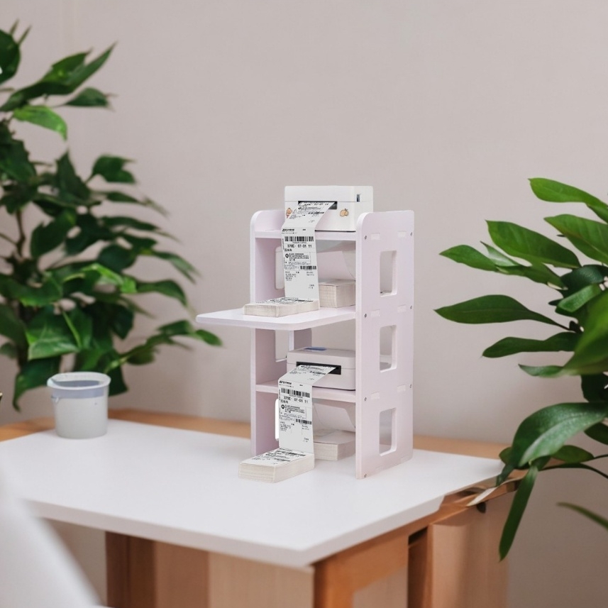 택배 송장 거치대 수납 다이 xprinter 감열지 라벨 프린터 선반 받침대