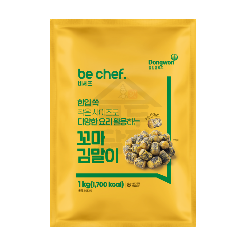 동원 홈푸드 비셰프 꼬마 김말이 약 3cm 1KGx10봉지 BOX - 상세 이미지 2