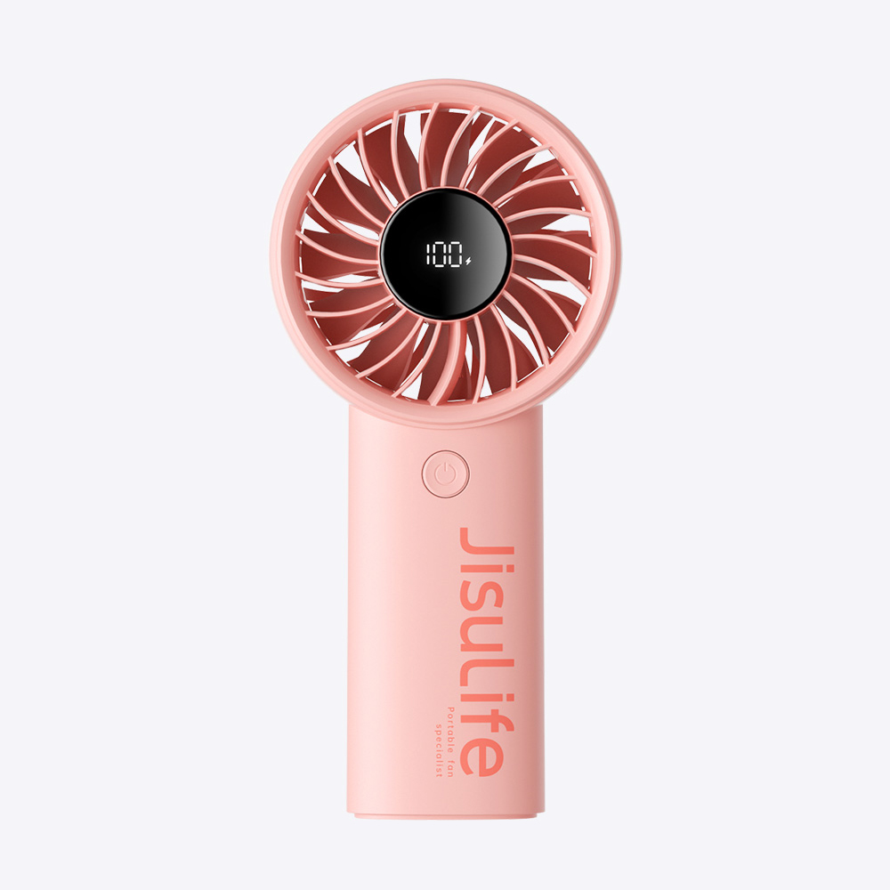 지수라이프 BLDC 휴대용 선풍기 무선 손풍기 Life4 클라우드 핑크 (5000mAh) - 상세 이미지 2