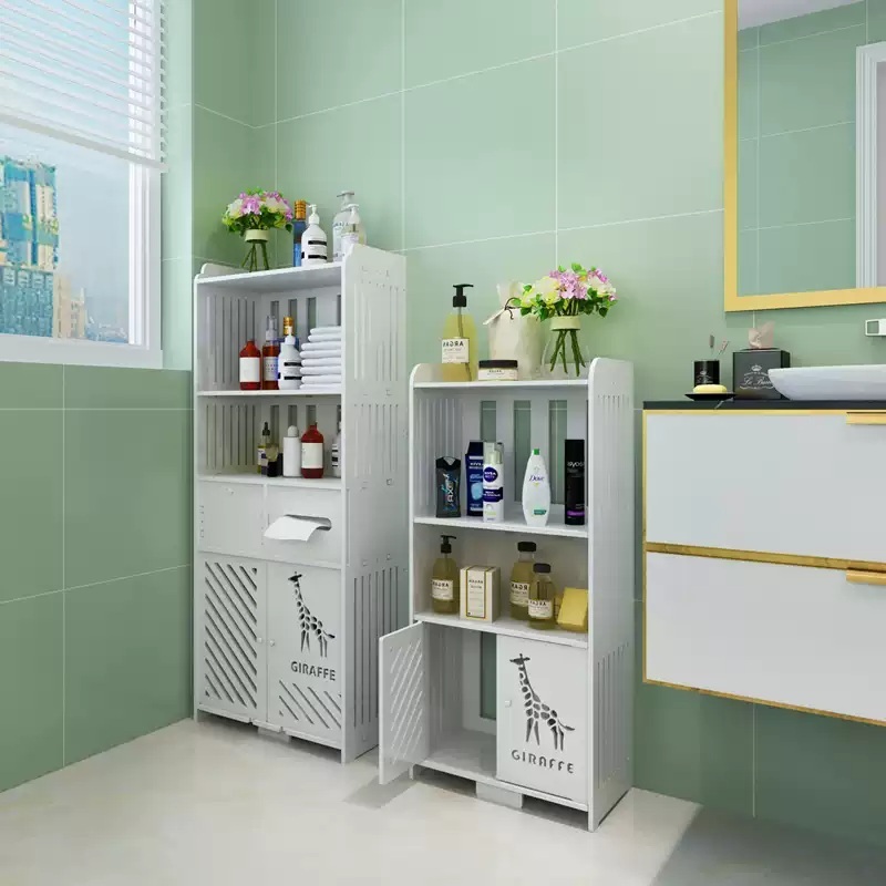 욕실 수납장 슬라이드장 플랩장 거울 선반 수건장 거울 ZW069-B 120cm - 상세 이미지 3