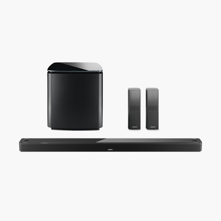 [공식] [BOSE] 보스 스마트 울트라 사운드바 + 베이스 모듈 700 + 서라운드 스피커 700 세트 블랙