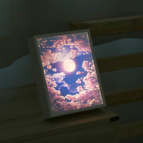 라인트 벚꽃 LED 무드등 / 거울