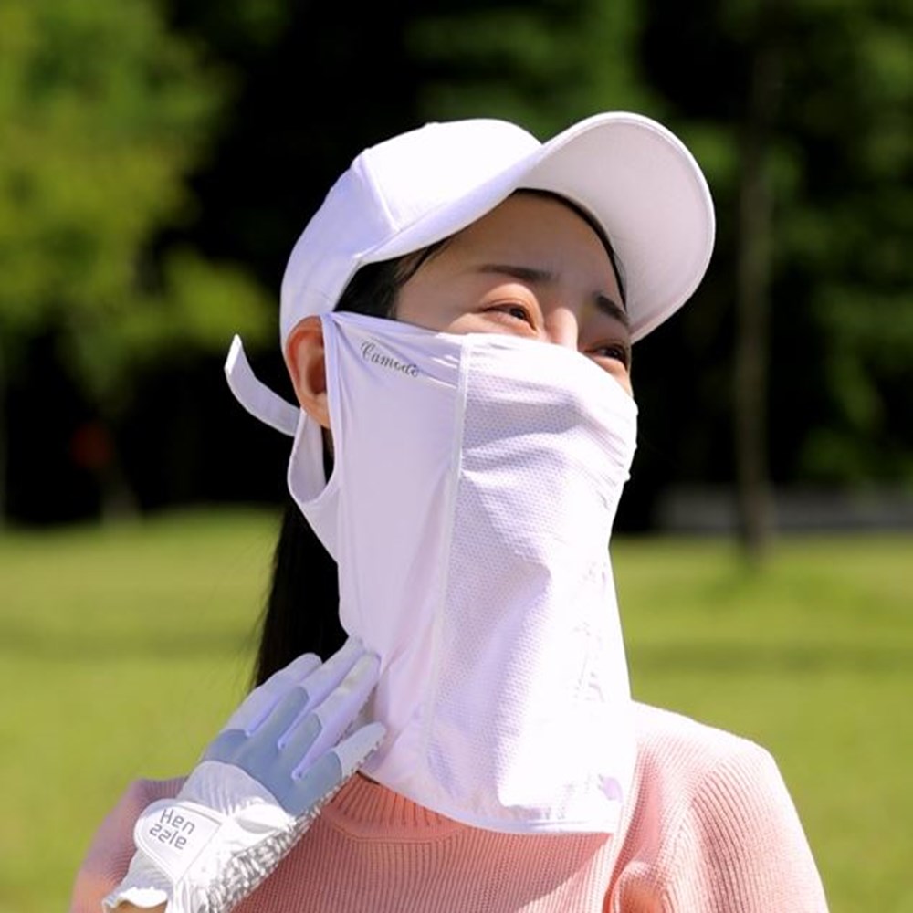 카모도 얼굴햇빛가리개 국내산 자외선차단마스크 골프 운동 귀걸이 등산 낚시 마스크 제품 이미지
