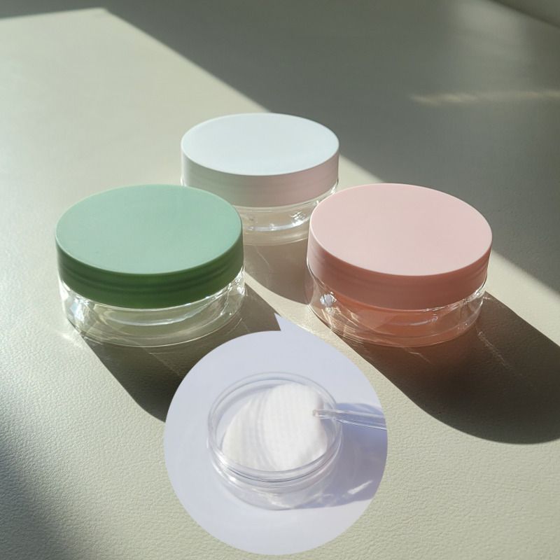 토너 패드 케이스 스킨 소분 공병 용기 통 휴대용 여행용 화장솜 보관용 리필 DIY - 상품 이미지