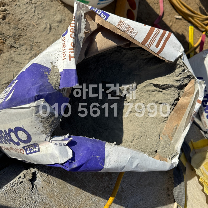 벽돌타일용 압착시멘트 테라코 타일시멘트3000 정한 바로코 / 하다건재