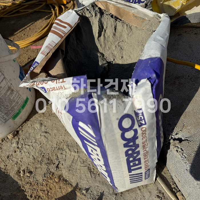 벽돌타일용 압착시멘트 테라코 타일시멘트3000 정한 바로코 / 하다건재