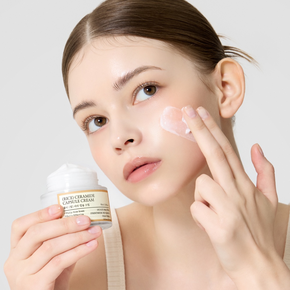 풀리 쌀 세라 캡슐 크림 90ml 피부 장벽 보습