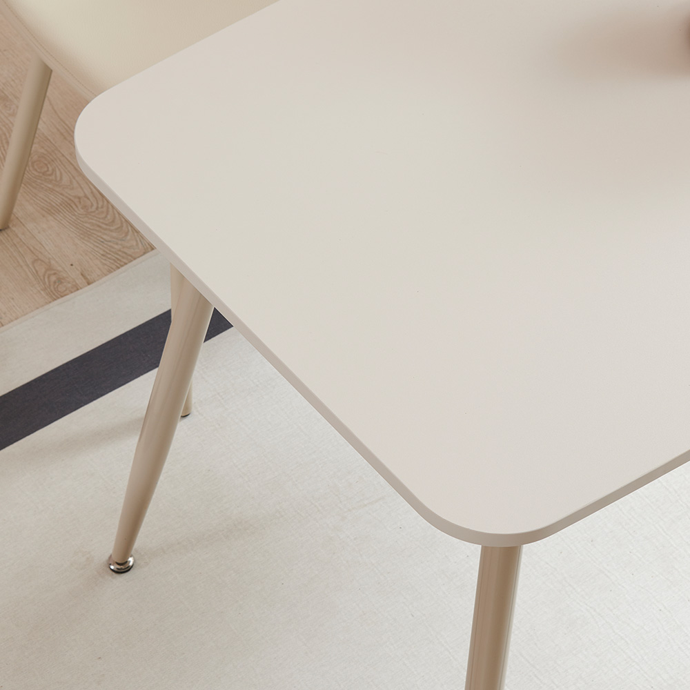 스코나 리먼스 LPM 실리콘레더 2인 식탁세트(의자2개)