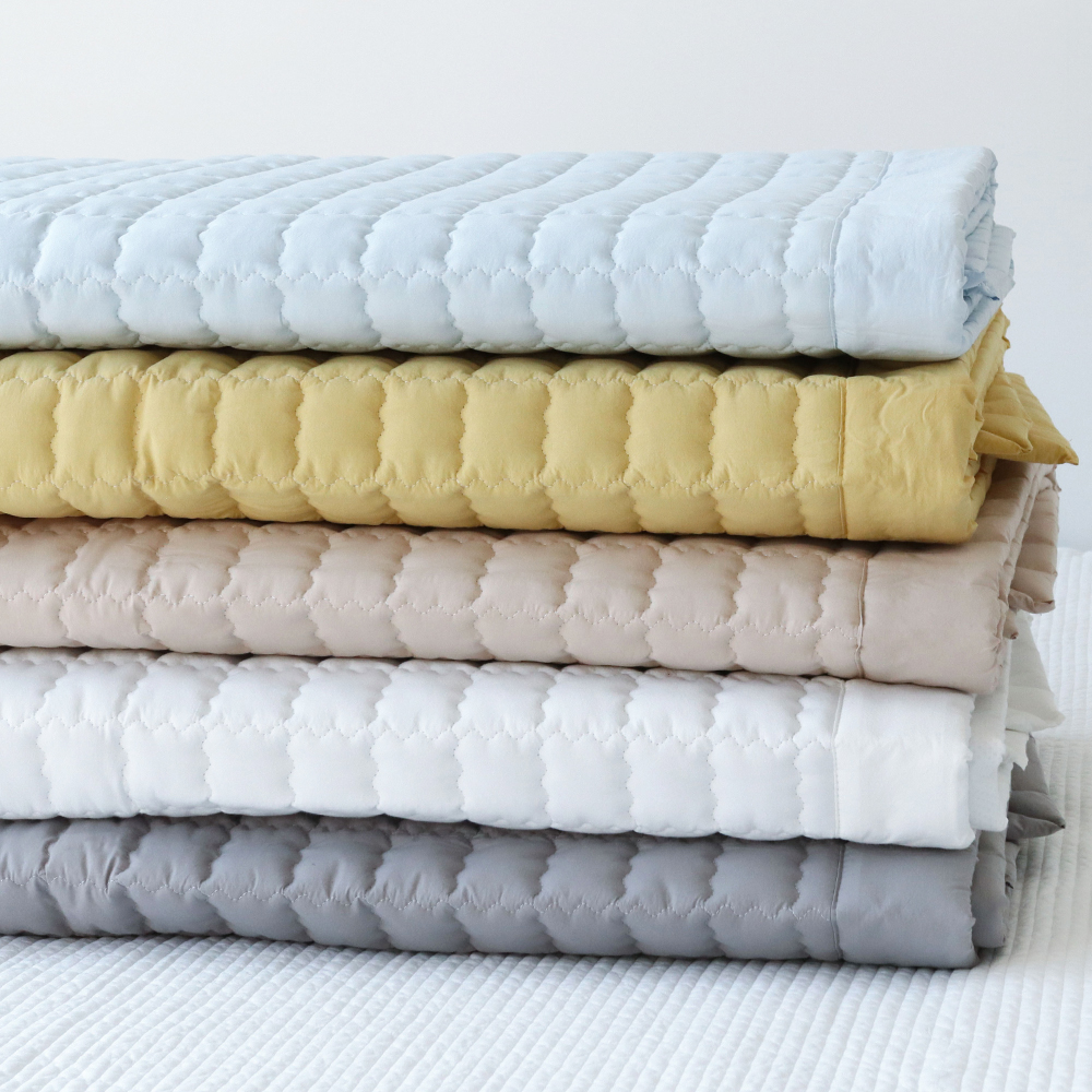 사각사각 바이오워싱 고밀도 순면 미끄럼방지 논슬립 사계절 국산 침대패드 SS