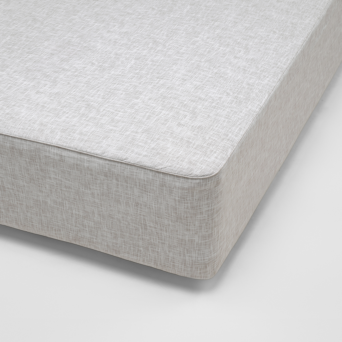 마이하우스 알러지케어 진드기차단 홑겹 침대 매트리스커버 시프트 (그레이), Q(퀸)