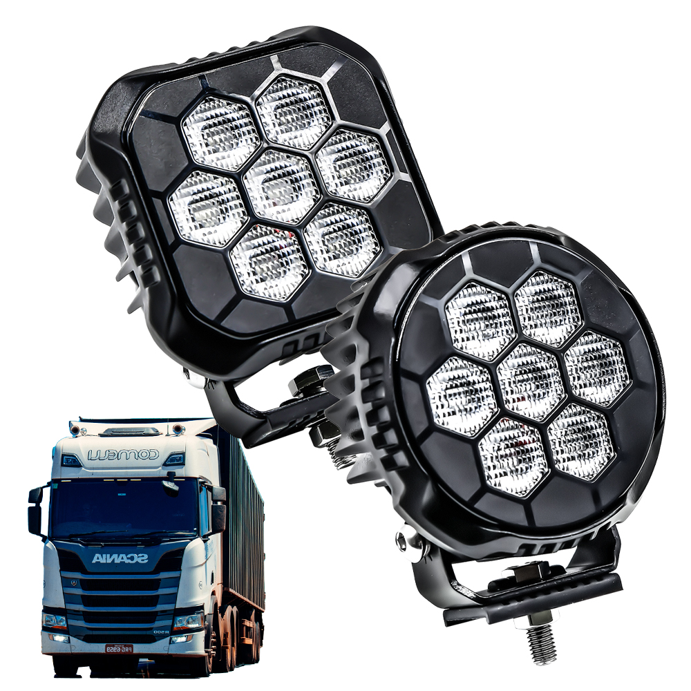 합법인증 엑셀라이트 LED 뒷바퀴 조명등 12V 24V 버스 승합차 캠핑카 작업차량 IP69K - 상품 이미지