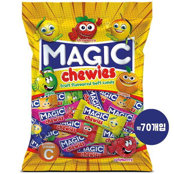 매직 츄위즈 과일향 소프트 캔디 800g - 메인 이미지
