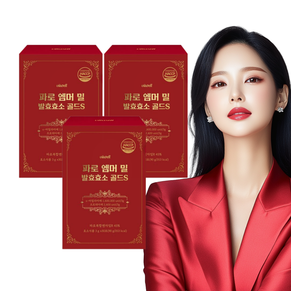 파로 효소 곡물 소화 효소 아라비노자일란 30포, 3개 - 상품 이미지