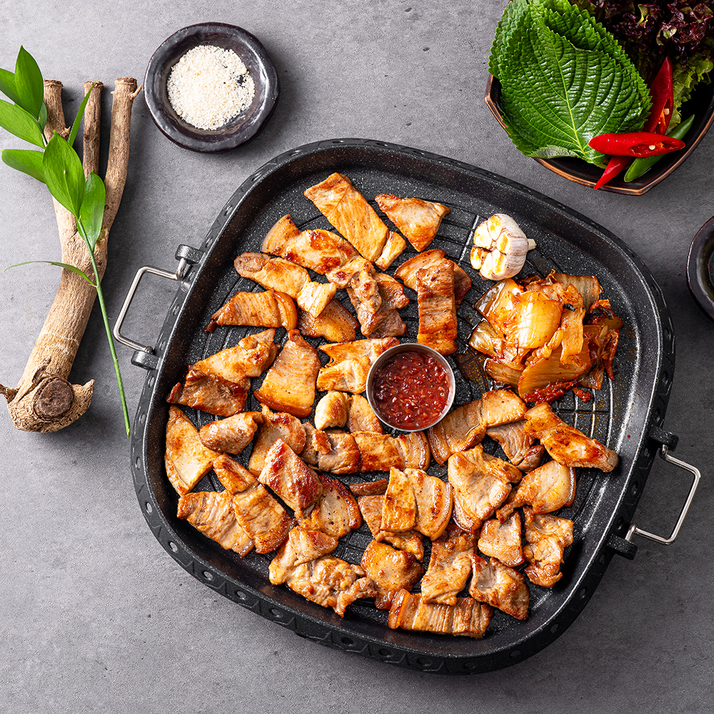 [농할쿠폰] 제주 흑돼지 1등급 냉장 뒷다리살 250g x 4팩 구이용 보쌈용 불고기용 찌개용 이미지 7