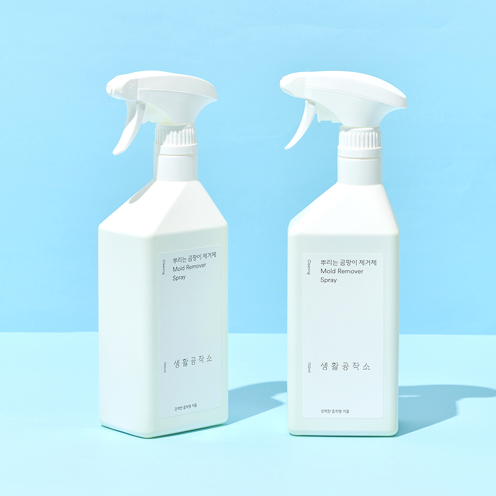 생활공작소 뿌리는 곰팡이제거제 750ml 1+1