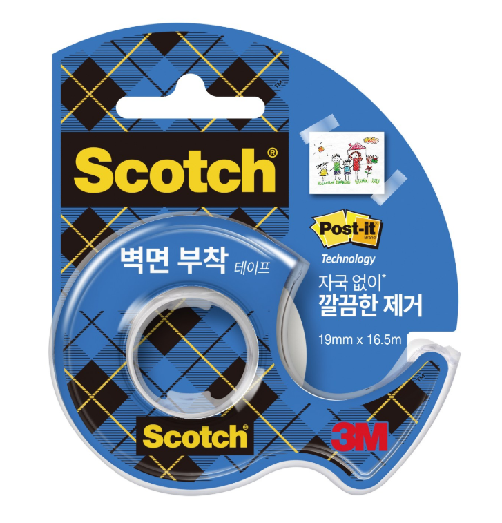 3M 스카치 월세이프 테이프 183D (19x16.5M) - 상품 이미지