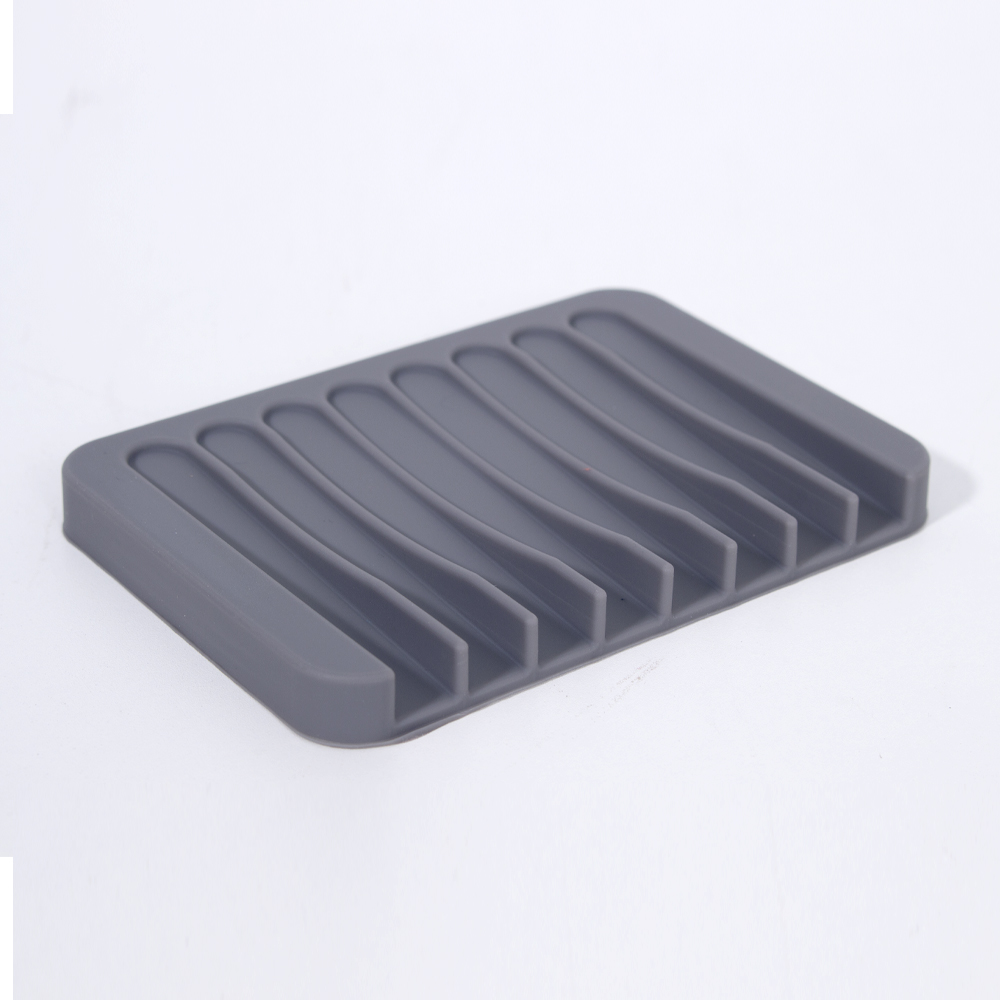 핫버튼 무타공 실리콘 비누 받침대 세면대 물빠짐 화장실 비누받침 거치대