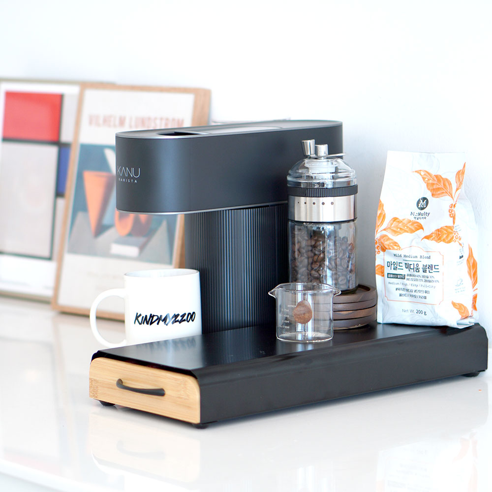 우드서랍 커피캡슐 보관함 40구 홈카페 인테리어 네스프레소 캡슐 일리