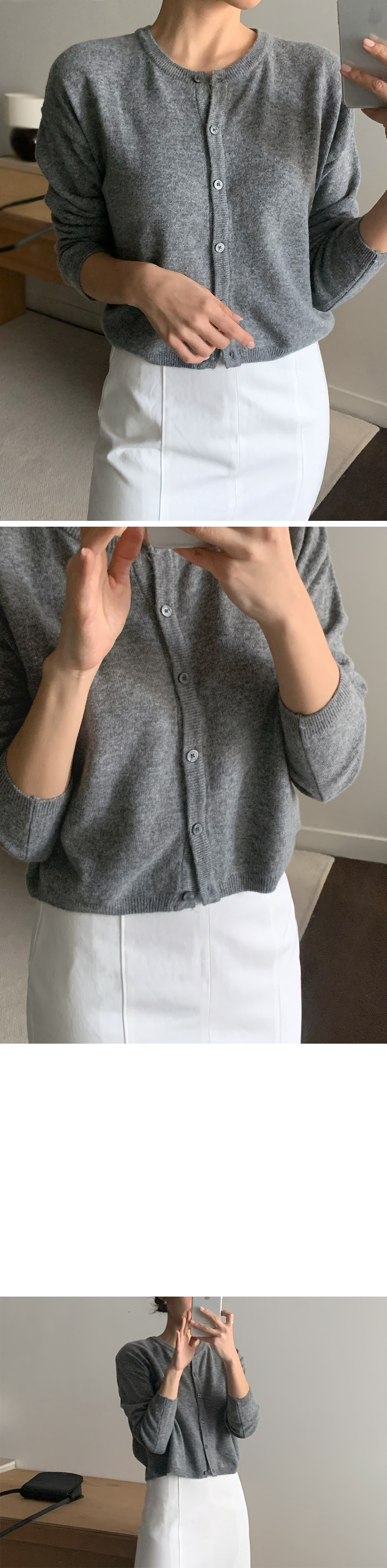 Front cotton skirt봄/가을/H라인/롱/스커트/코튼/면/슬림/출근룩/하객룩/도쿄여행/유럽여행 상세 이미지 9