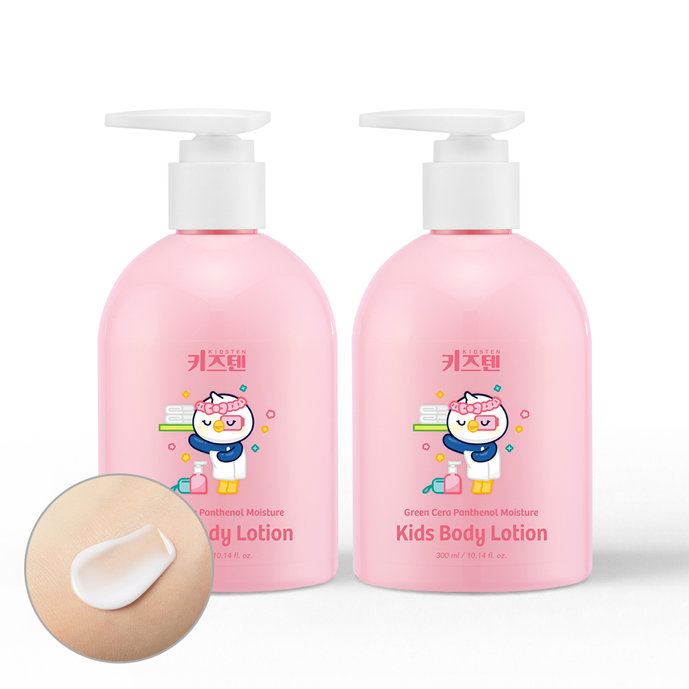 [1+1] 키즈텐 아기 유아 어린이 키즈 초등학생 순한 목욕 고보습 바디 로션