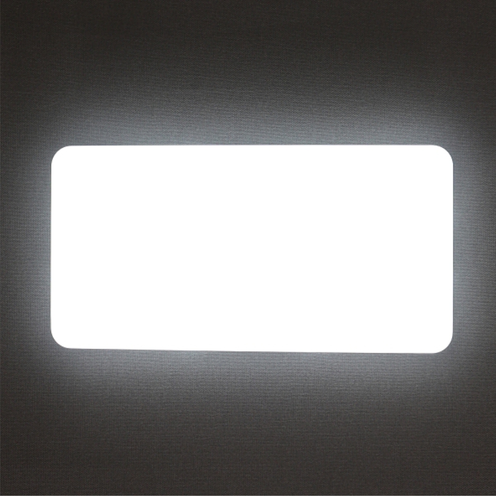 LED PREMIUM 거실등 2등 50W 주광색 플리커프리 전등 조명 메가맨 - 상세 이미지 2