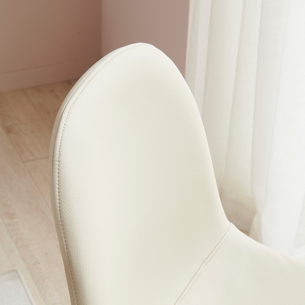 스코나 리먼스 실리콘레더 식탁 의자 카페 체어