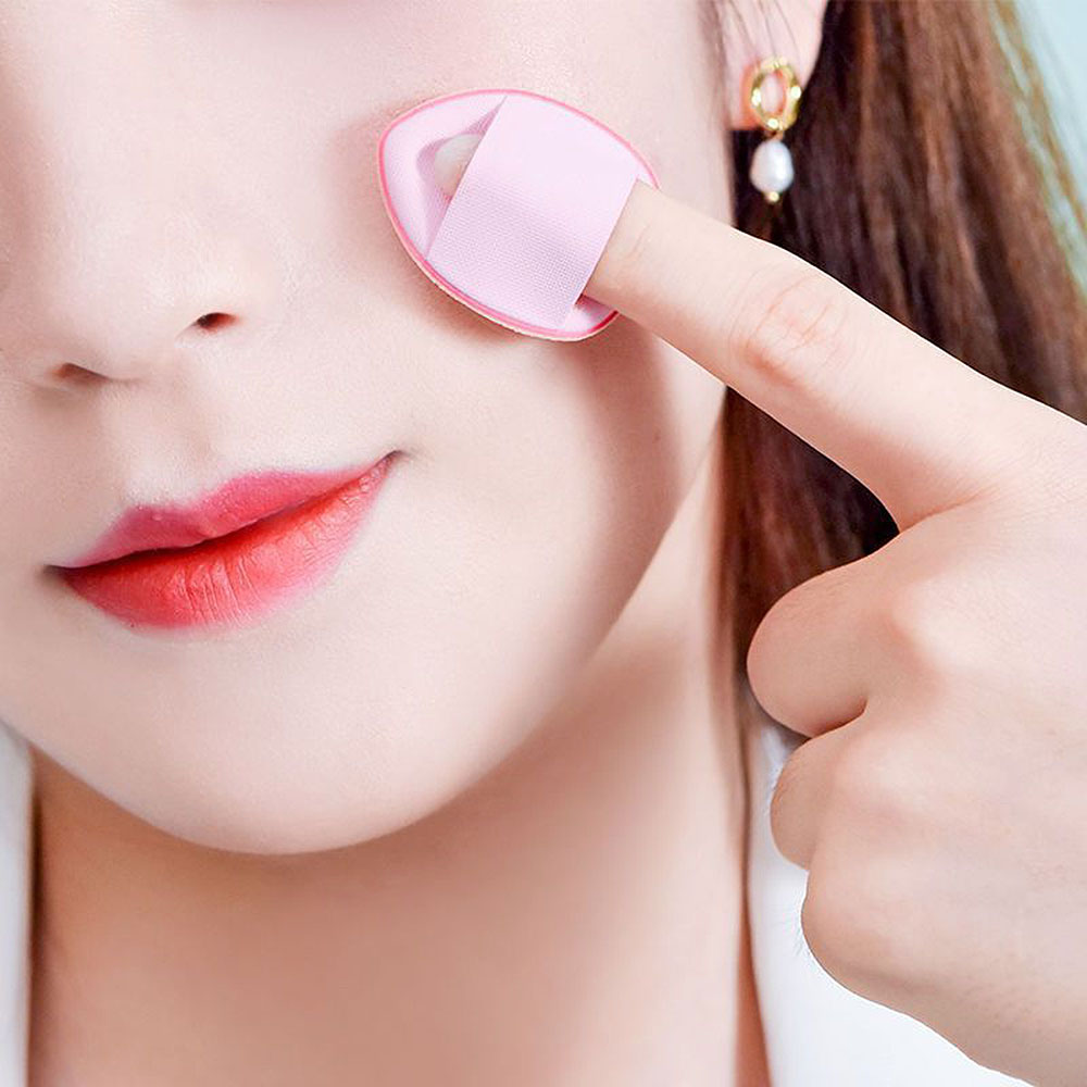 핑거 미니 퍼프 손가락 쿠션 컨실러 페이스 일회용 화장 1회용 이미지 6