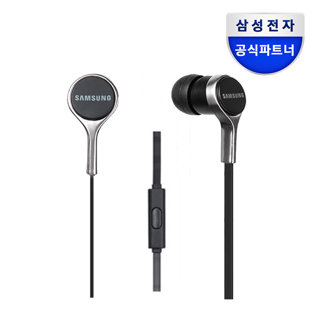 삼성 유선이어폰 3.5mm 커널형 인이어 줄 이어폰 SES-G20 블랙